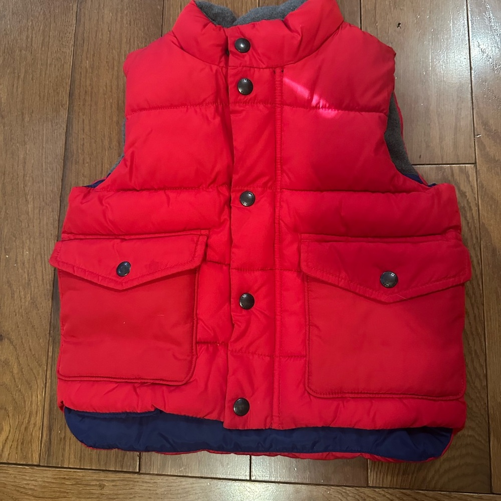 GAP Red Puffer Vest for Kids